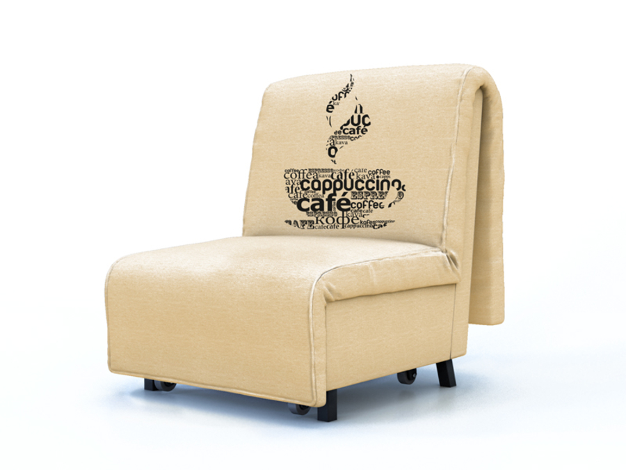 Кресло-кровать Новелти Кофе Симпл 004.