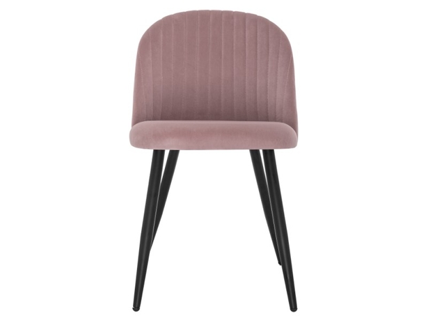 Стул на металлокаркасе Gabi 1 light purple/black (Арт.15085)