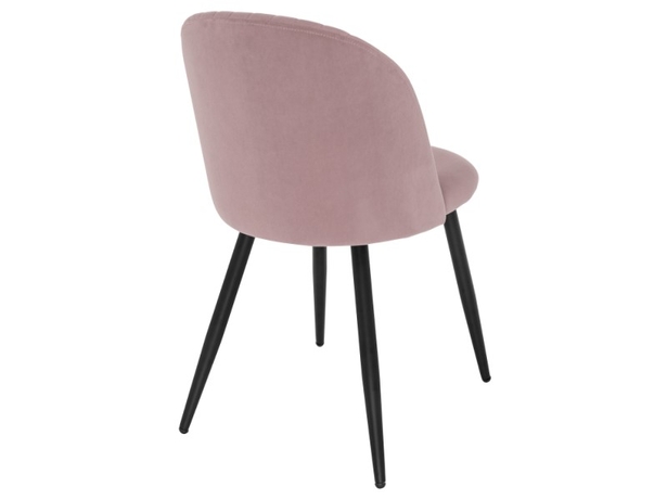 Стул на металлокаркасе Gabi 1 light purple/black (Арт.15085)
