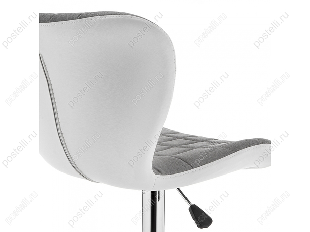 Барный стул Brend серый/белый (Арт.11286)