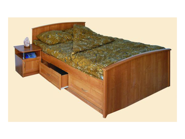 Кровать Славмебель с ящиками