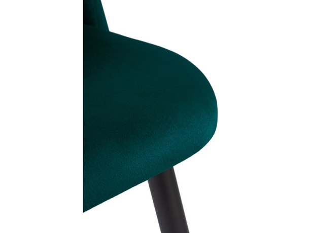 Стул на металлокаркасе Gabi green/black (Арт.15088)