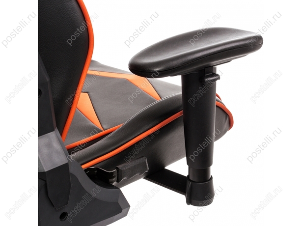 Игровое кресло Racer черное/оранжевое (Арт. 1855)