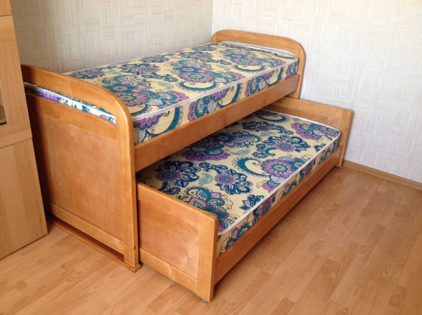 Выдвижная кровать для двоих Мурзилка