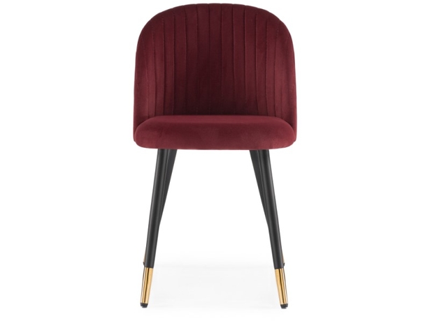 Стул на металлокаркасе Gabi wine red/black (Арт.15087)