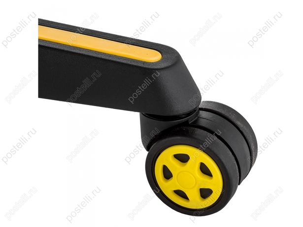 Игровое кресло Racer черное/желтое (Арт. 11379)