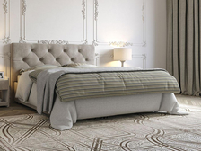 Кровати с мягким изголовьем