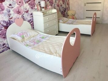 Детская кровать Сердце