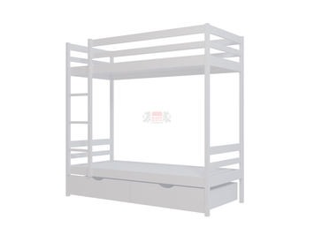 Кровать 2-х ярусная №1 из массива Фант