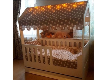 Кровать-домик с ящиком Мир Мебели