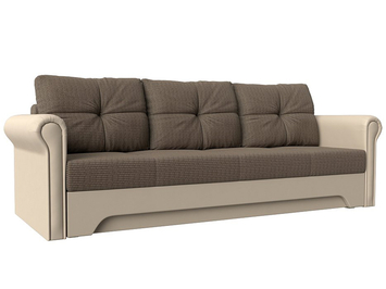 Диван прямой Европа (экокожа с тканью)