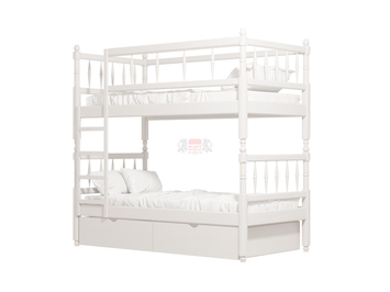 Кровать 2-х ярусная №2 из массива Фант