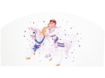 Бортик с фотопечатью Сердце 2