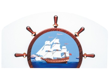 Бортик с фотопечатью Штурвал