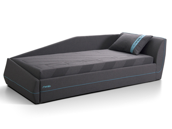 Кровать детская CARBON с матрасом (темно-серый)