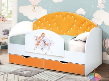 Детская кровать-диван Сердце №3