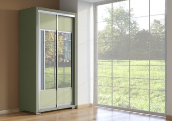 Шкаф-купе 2-х дверный Orma Soft зеркальный