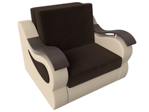 Кресло-кровать Меркурий 80 (экокожа с тканью)