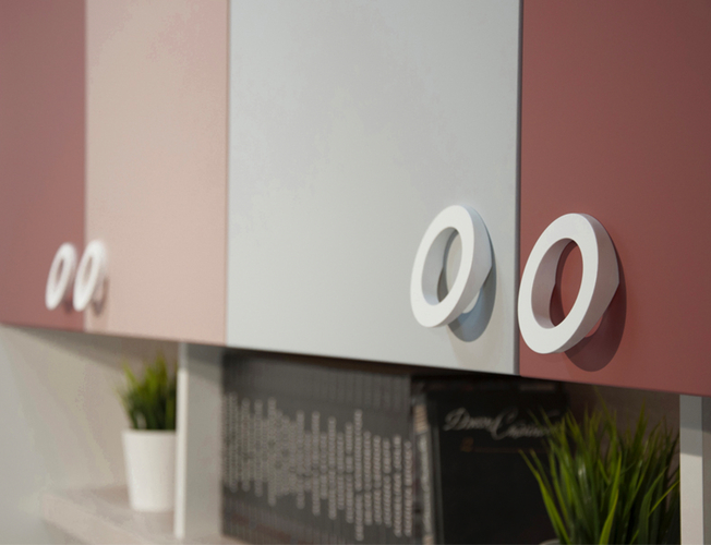 Шкаф навесной SMARTY PINK