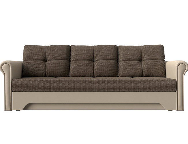 Диван прямой Европа (экокожа с тканью)