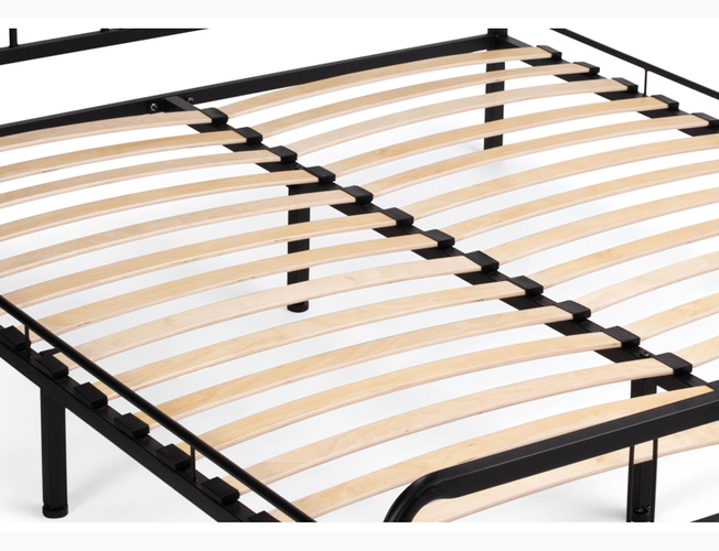 Кровать Рейк черная