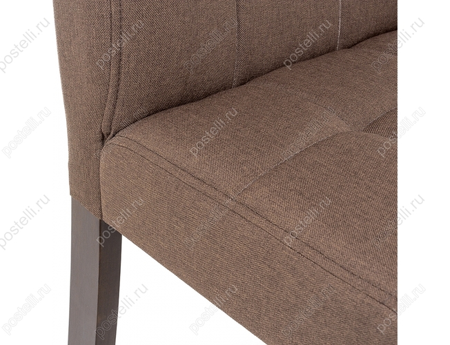 Стул madina dark walnut fabric brown