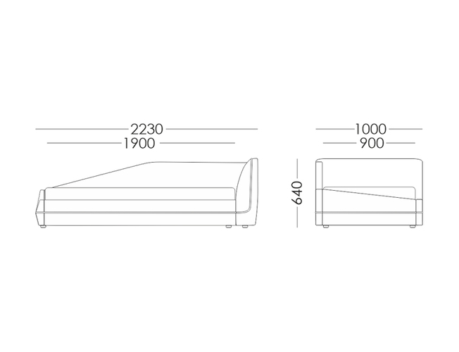 Кровать детская CARBON с матрасом