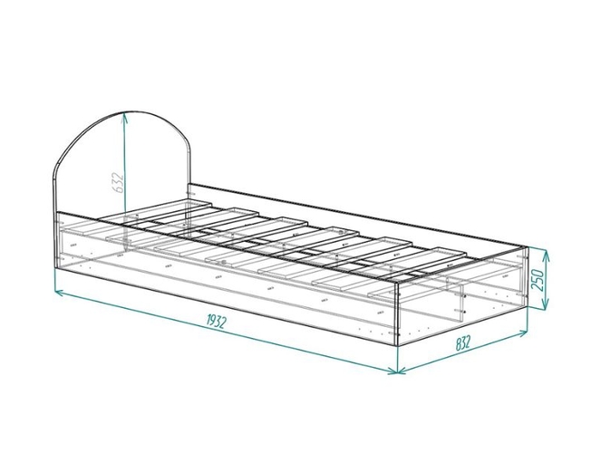 Кровать Стиляга