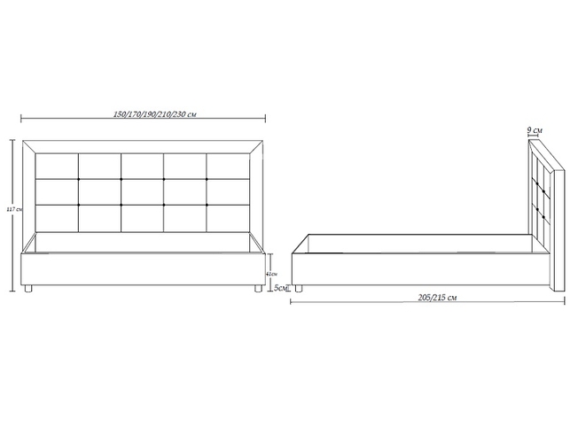 Кровать Норма Плюс