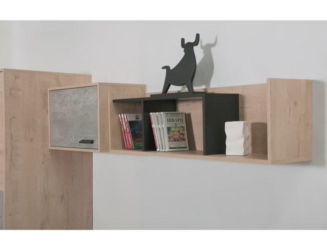 Шкаф навесной LIBERTY BLACK