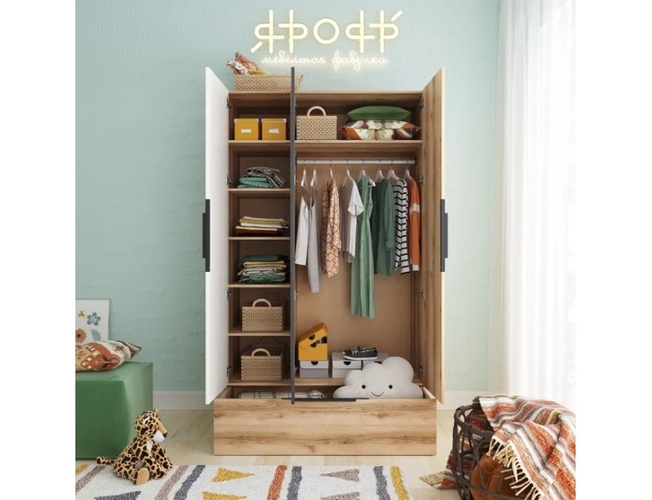 Шкаф 3-х створчатый Грация Ярофф Сбп