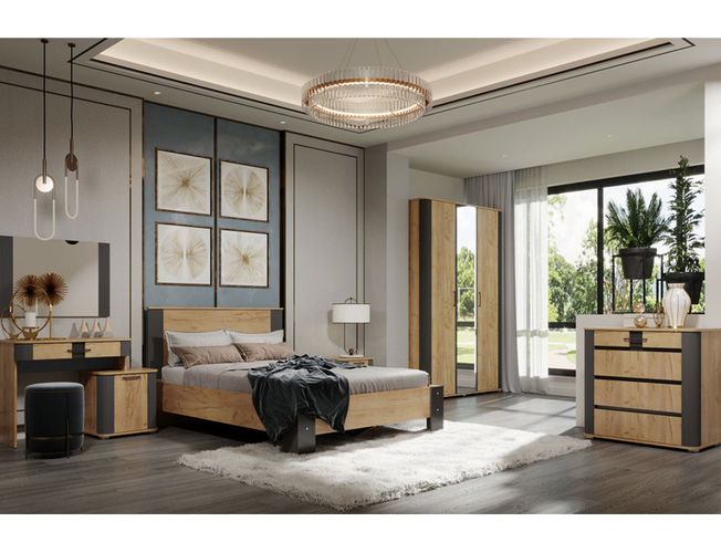 Кровать полутороспальная Ольга-2 ФАНТ