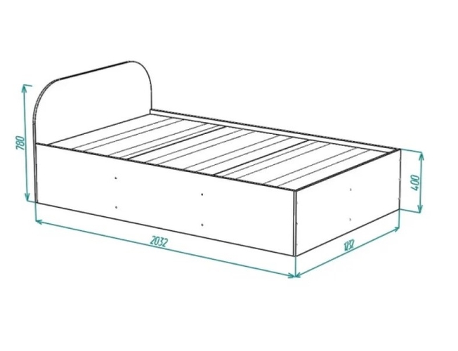 Кровать Грация Ярофф Сбп