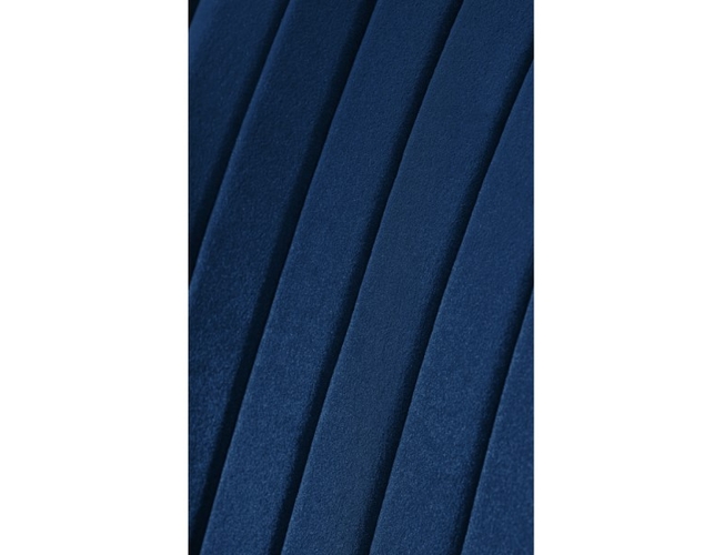Стул на металлокаркасе Seda 1 dark blue/gold/black (Арт.15296)