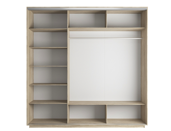 Шкаф-купе Экспресс 3-х дверный (Фото №1022 Улица), Сонома