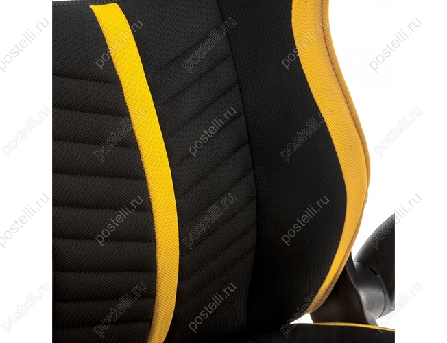 Игровое кресло Plast черный/желтый (Арт. 11322)