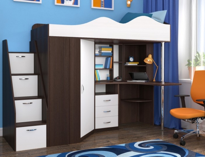 Кровать-чердак Ярофф СПб