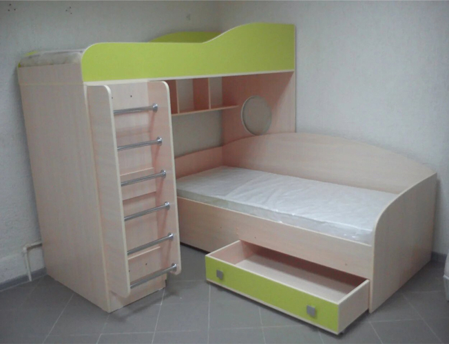 Кровать-чердак, фото от клиента