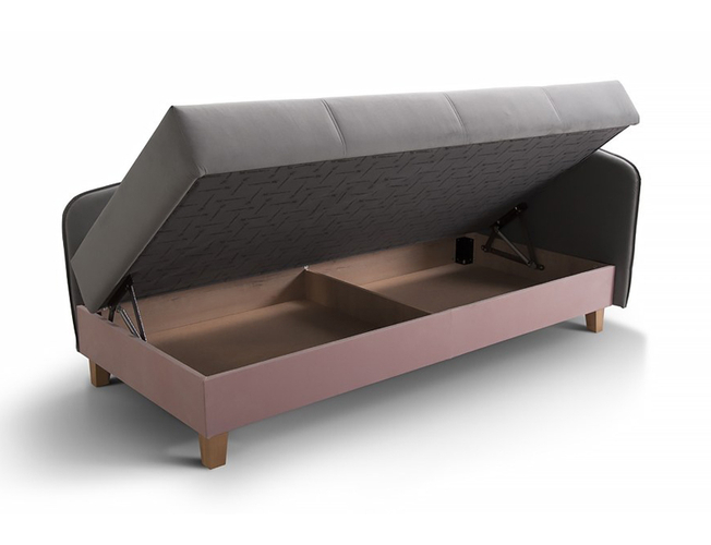 Тахта САНГ (серый/розовый)