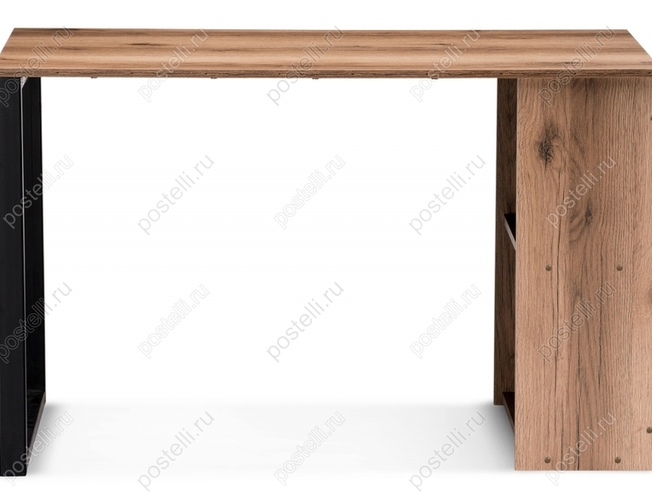 Письменный стол Битти Лофт дуб делано темный/черный матовый (Арт. 489671)