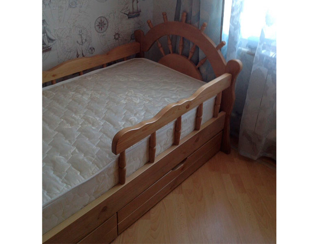 Детская кровать Адмирал, фото отзыв покупателя