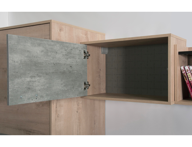 Шкаф навесной LIBERTY BLACK