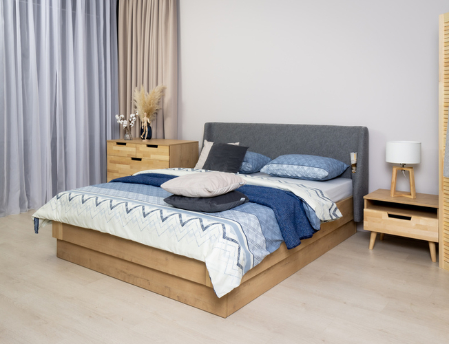 Кровать Lagom Side Chips с подъемным механизмом