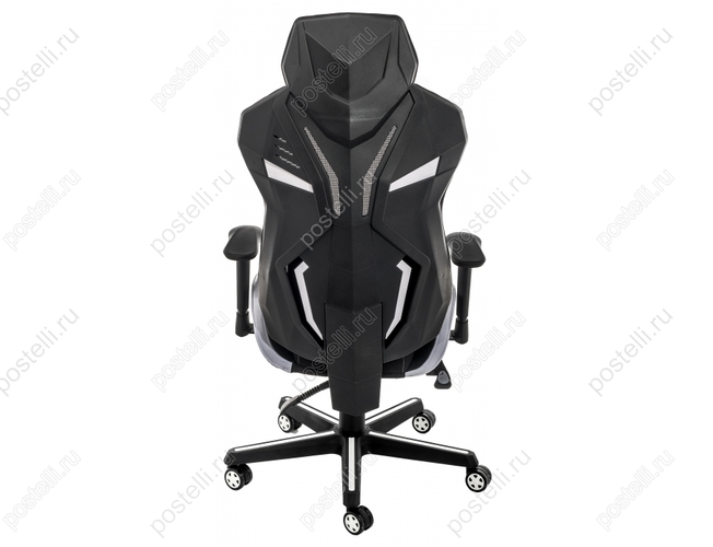 Игровое кресло Record белое/черное (Арт. 11483)