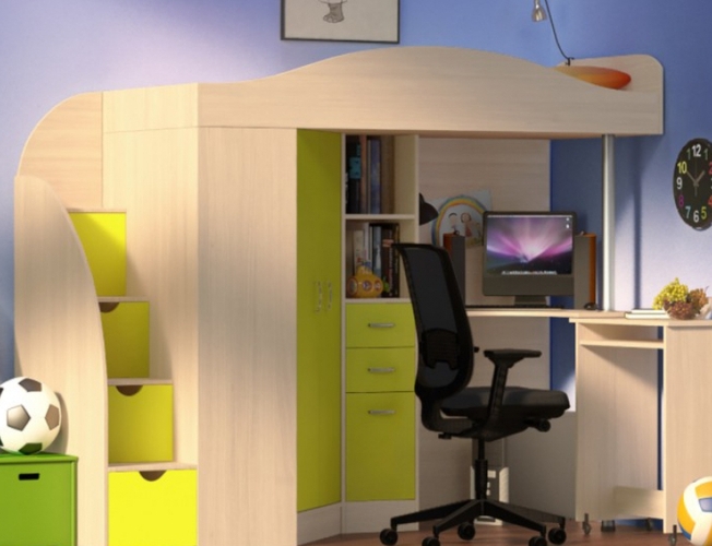 Кровать-чердак Ярофф СПб