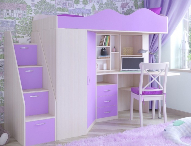 Кровать-чердак Ярофф СПб