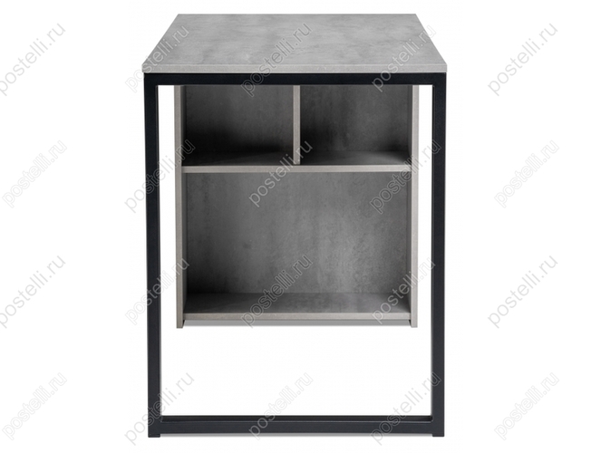 Письменный стол Битти Лофт 116 бетон/черный матовый (Арт. 495411)