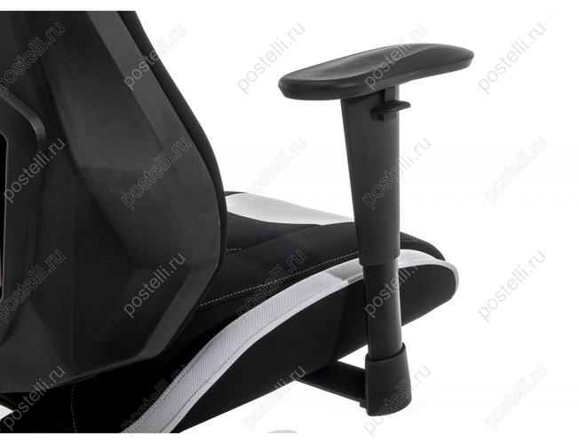 Игровое кресло Record белое/черное (Арт. 11483)