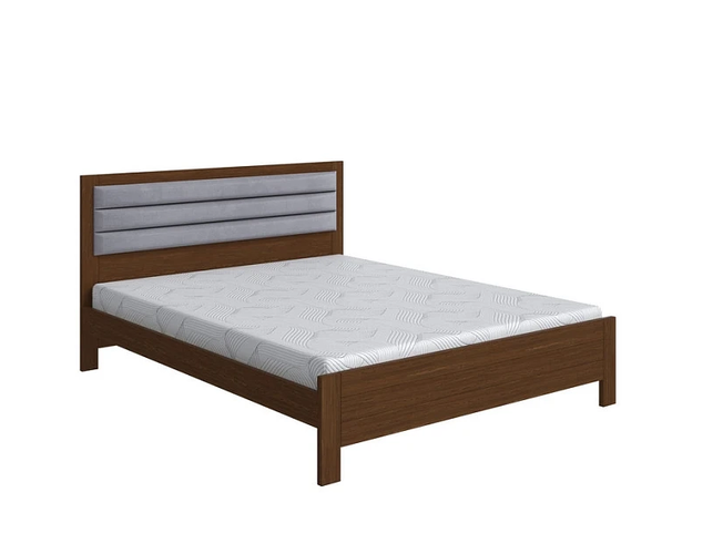 Кровать Райтон Prima Teddy 318 Мокрый асфальт/Мокко (сосна)