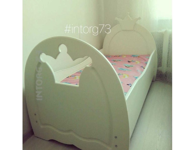 Детская кровать Корона